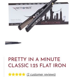 A new never been used professional flat iron